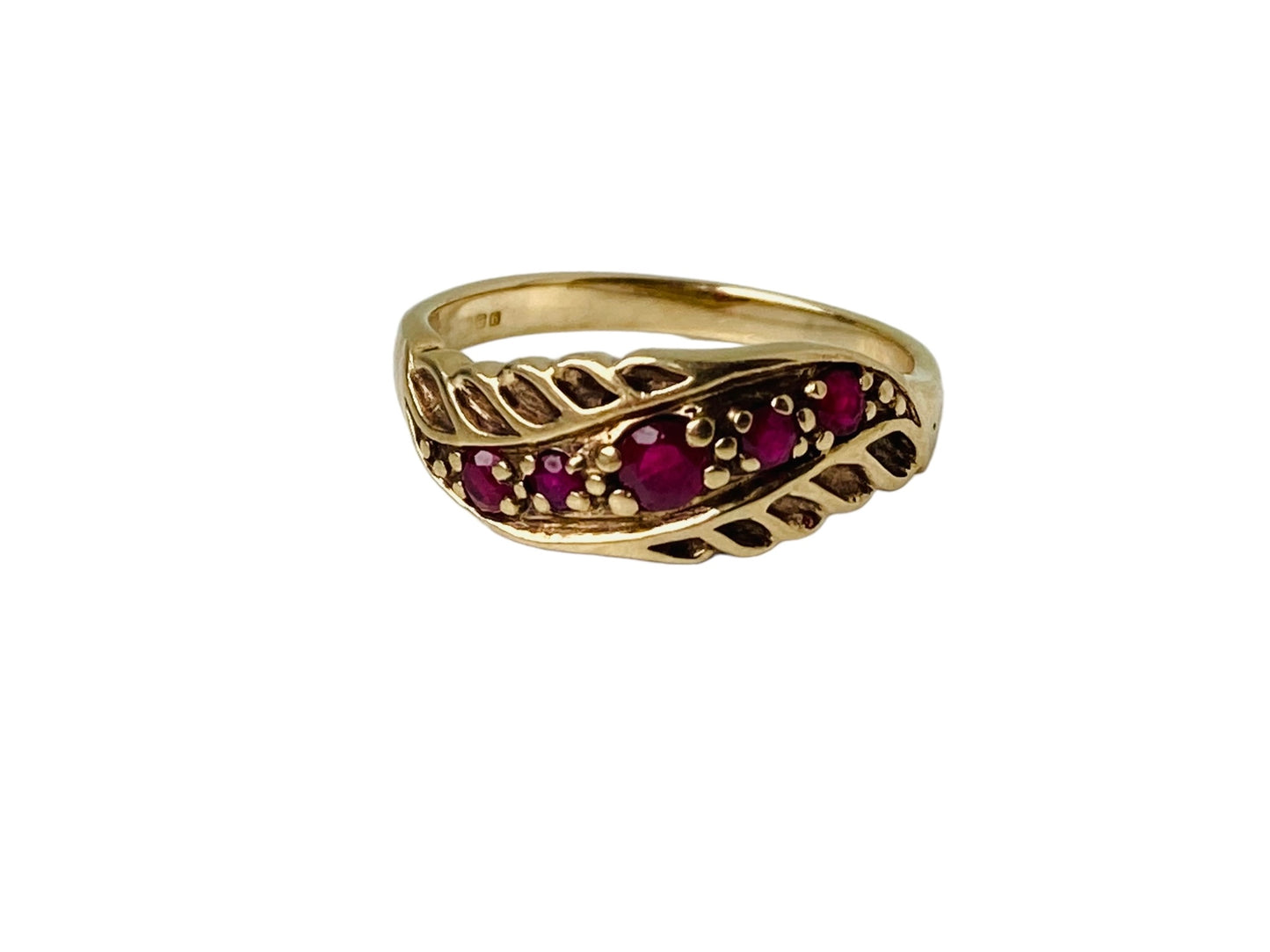 9ct Gold Ruby Ring