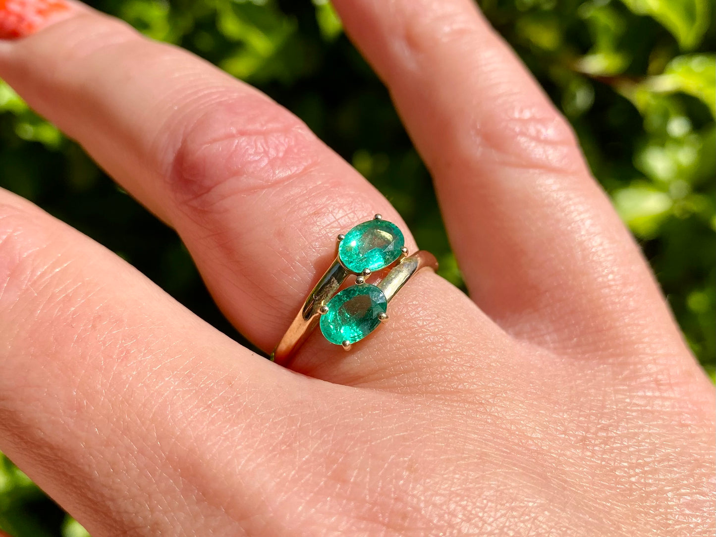 9ct Gold Emerald Ring