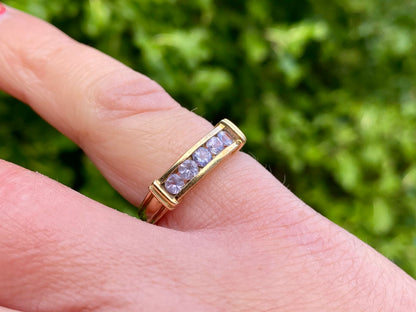9ct Gold Tanzanite Ring