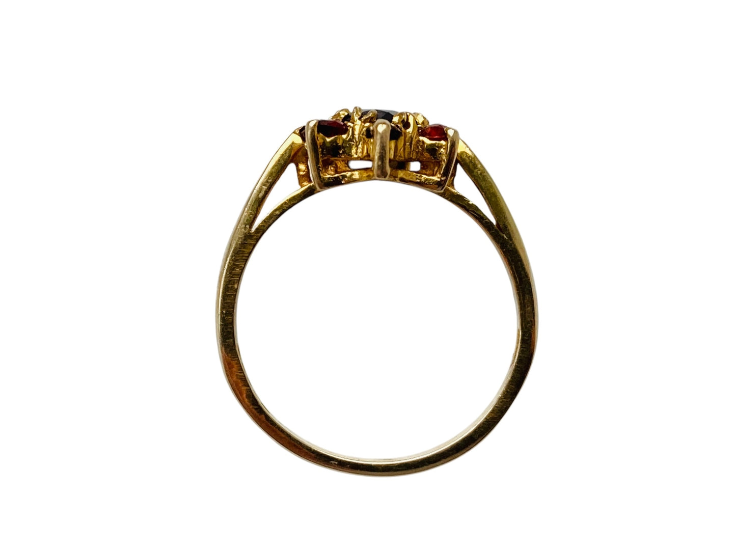 Vintage 9ct Gold Garnet Ring