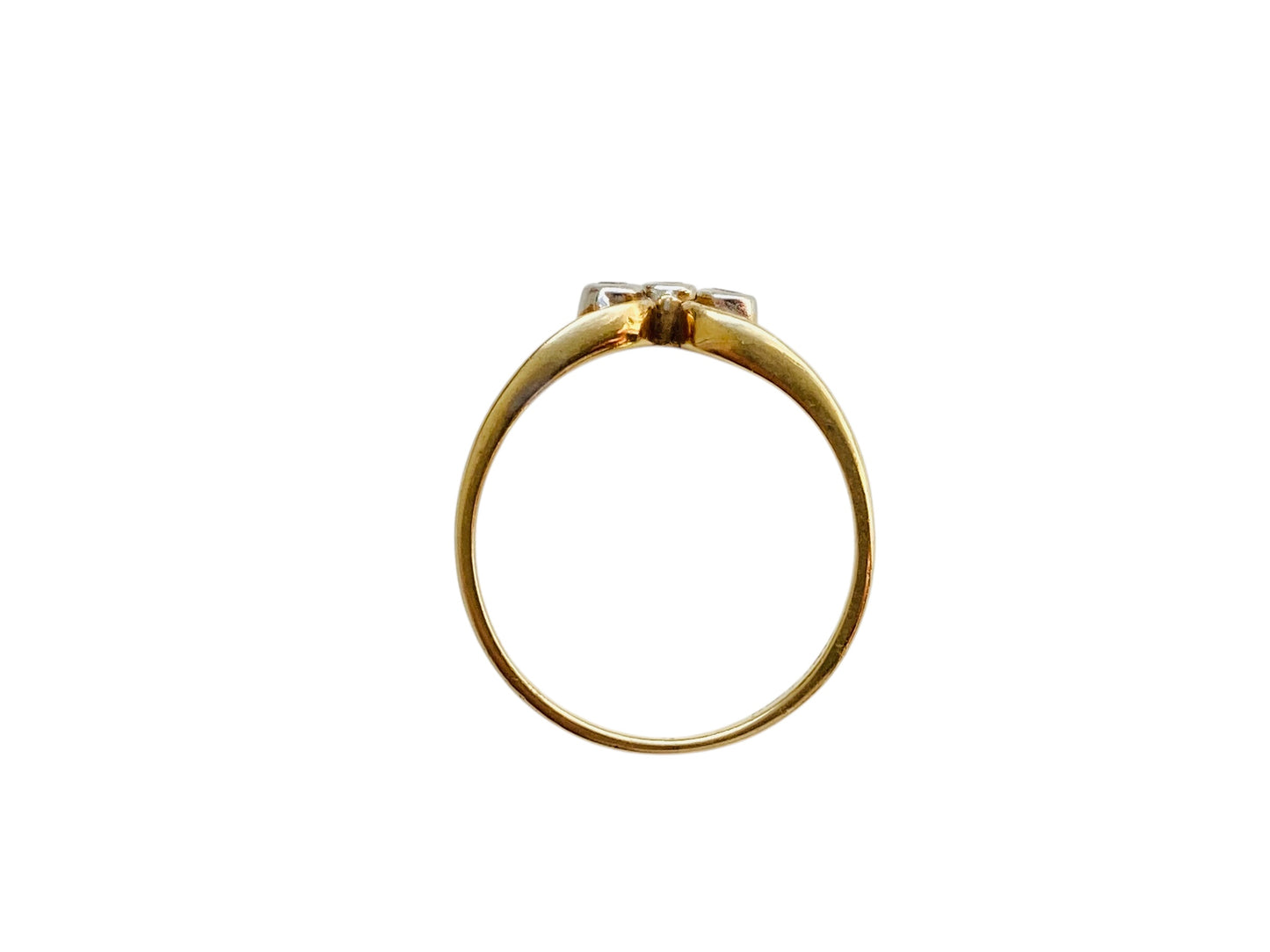 Vintage 9ct Gold Diamond Ring