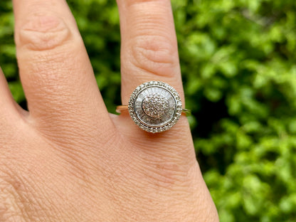 9ct Gold Diamond Ring