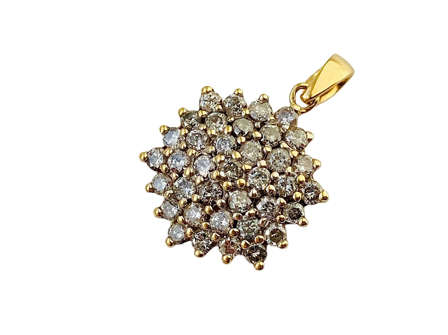 18ct Gold 1.00ct Diamond Pendant