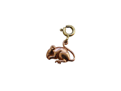 9ct Gold Clogau Mouse Pendant