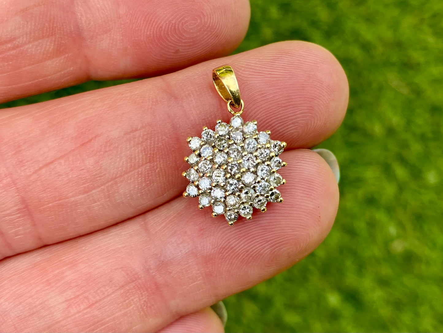 18ct Gold 1.00ct Diamond Pendant