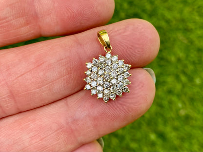 18ct Gold 1.00ct Diamond Pendant