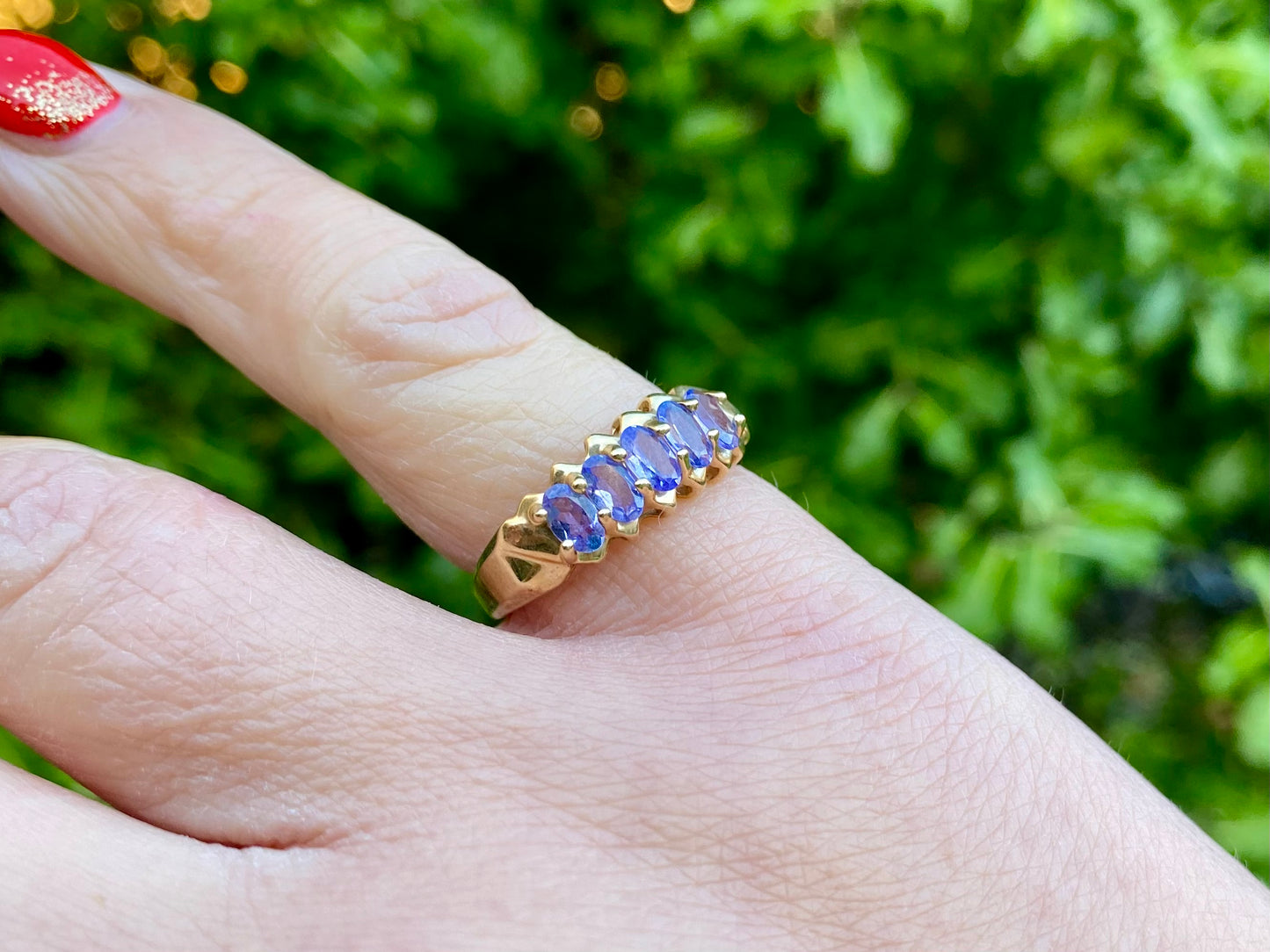 10ct Gold Tanzanite Ring