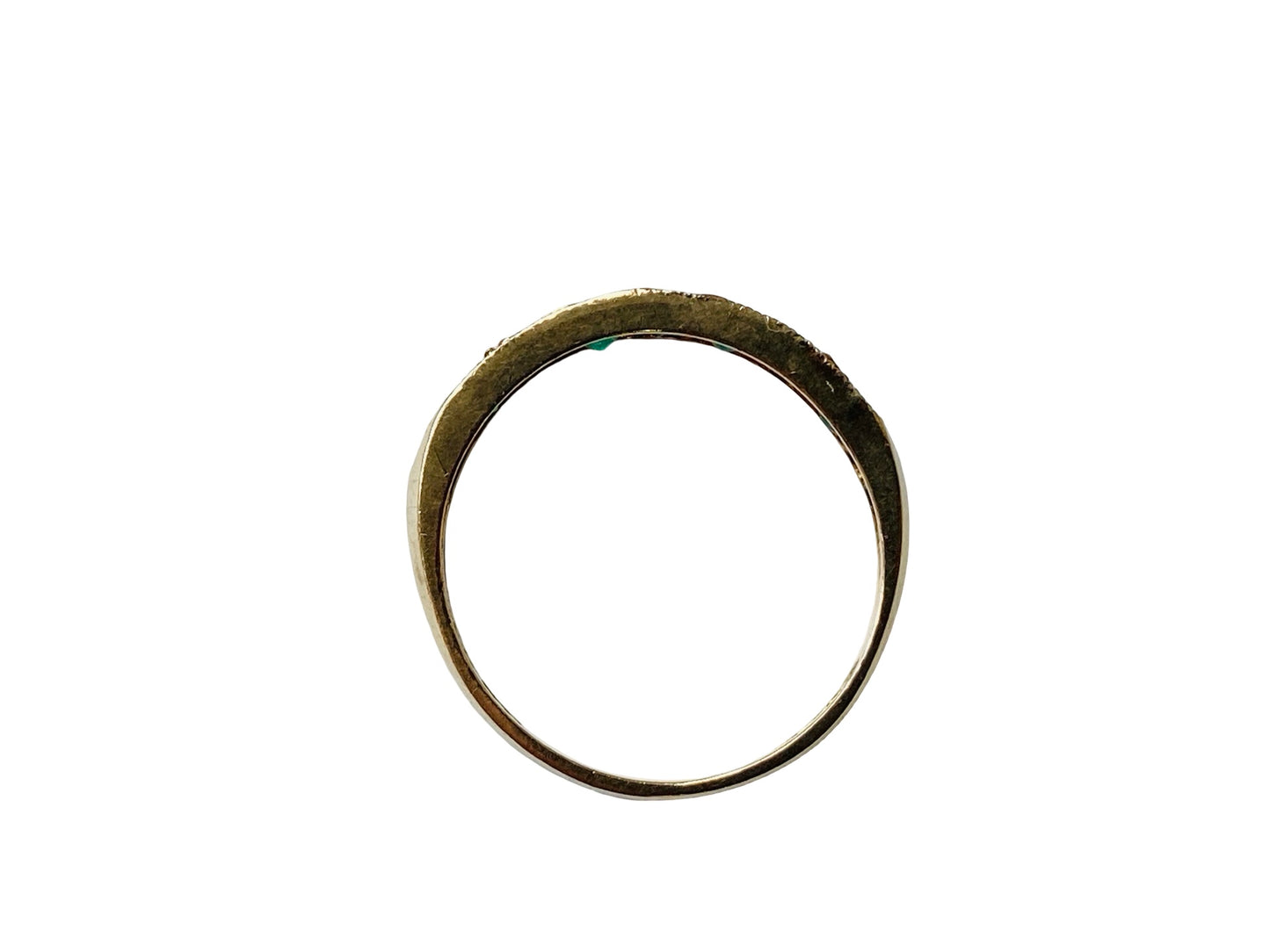Vintage 9ct Gold Emerald Ring