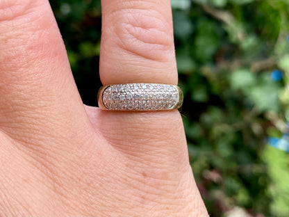 9ct Gold Diamond Ring