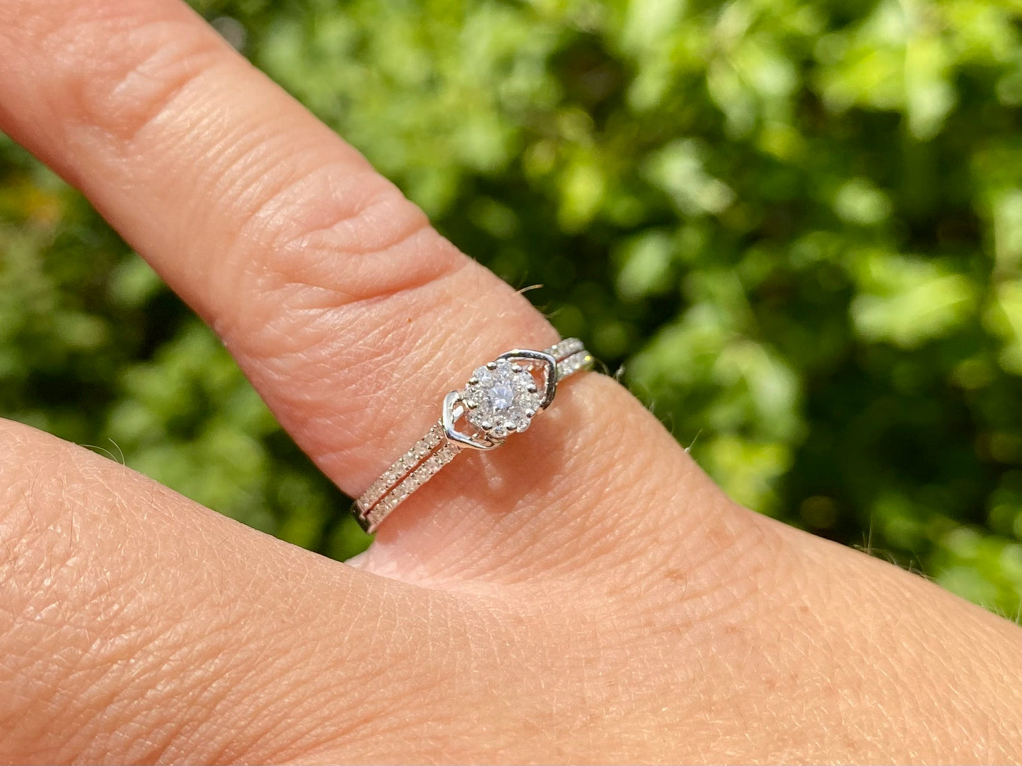 9ct Gold 0.29ct Diamond Ring