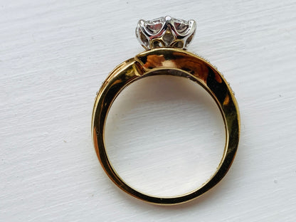 9ct Gold Diamond Ring