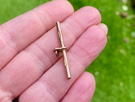 Antique 9ct Gold T-Bar
