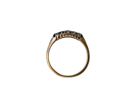 Antique 18ct Gold Five-Stone Diamond Ring