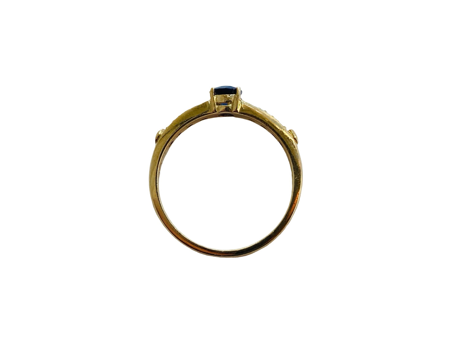 18ct Gold Sapphire & Diamond Ring