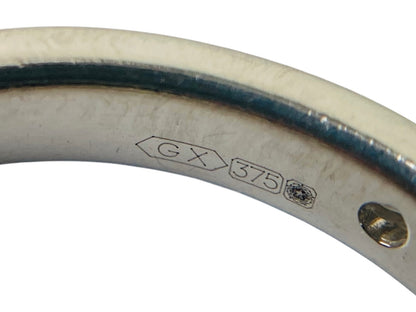 9ct Gold Nine-Stone Diamond Ring