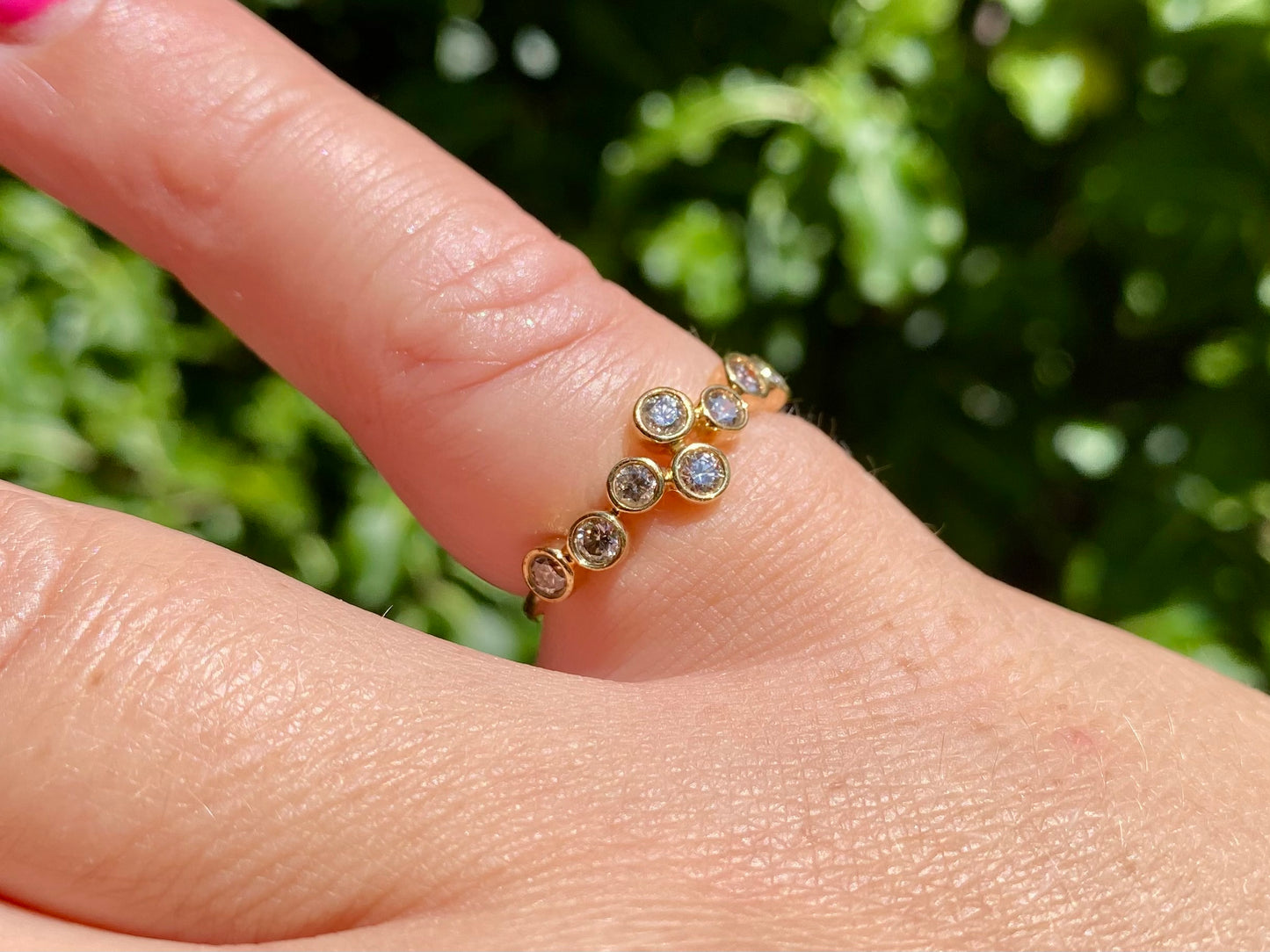 9ct Gold Diamond Ring