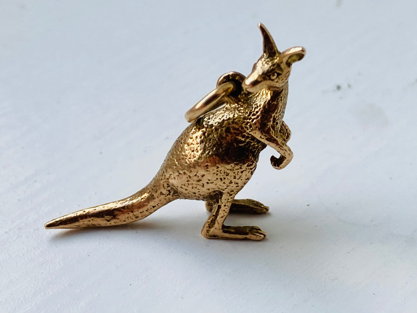 Vintage 9ct Gold Kangaroo Pendant