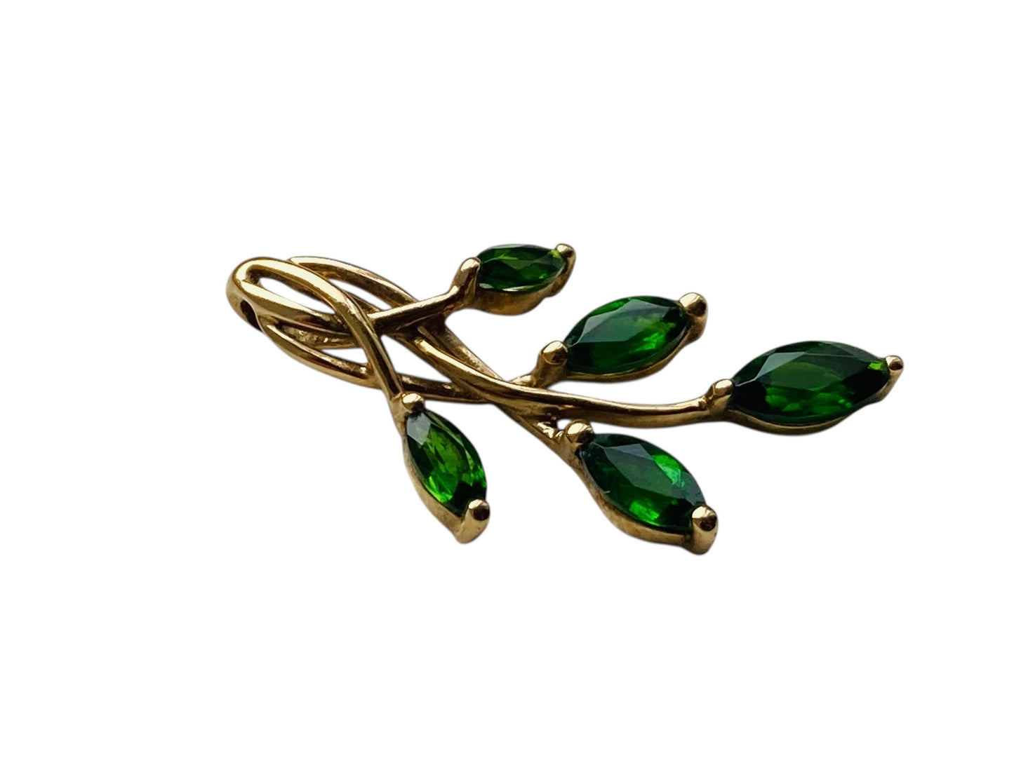 9ct Gold Dopside Pendant