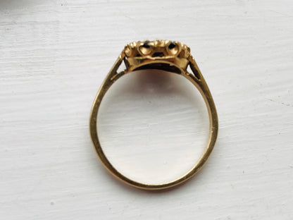 9ct Gold Sapphire Ring