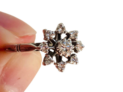 Vintage 18ct Gold Diamond Ring