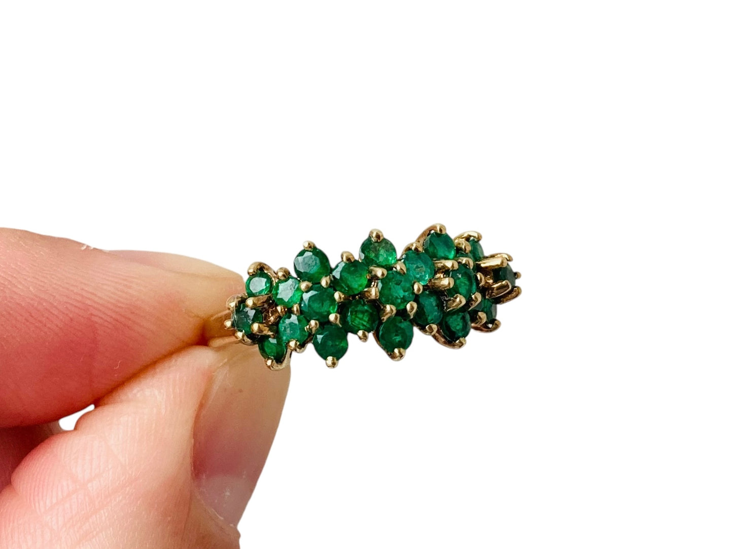 9ct Gold Emerald Ring