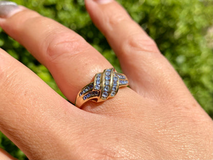 9ct Gold Sapphire Ring