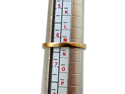 Vintage 9ct Gold Emerald & Diamond Ring