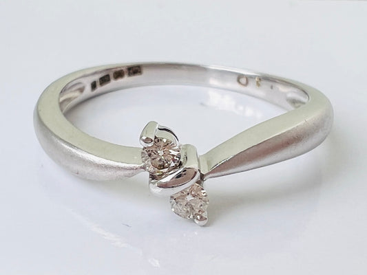 9ct Gold Diamond Ring