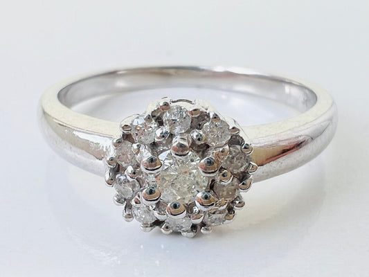 9ct Gold 0.25ct Diamond Ring