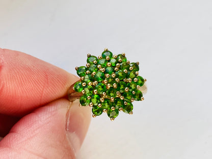 9ct Gold Diopside Ring