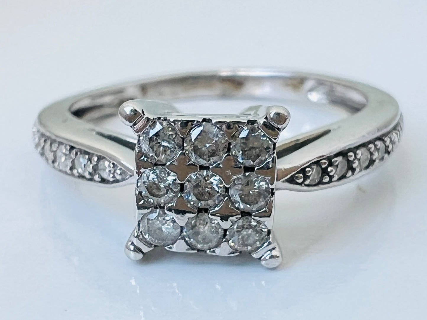 9ct Gold 0.20ct Diamond Ring