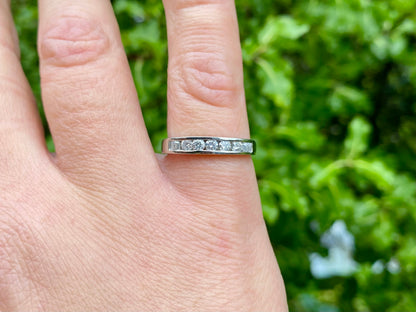18ct Gold Seven-Stone 0.50ct Diamond Ring