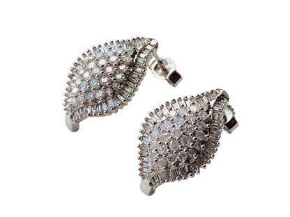 9ct Gold Diamond Earrings