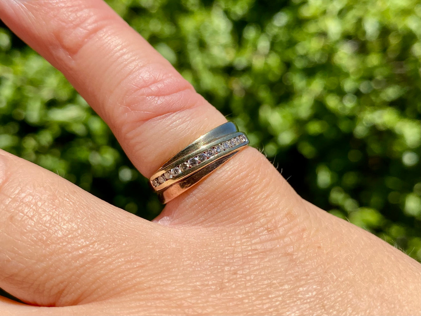 9ct Gold Diamond Ring