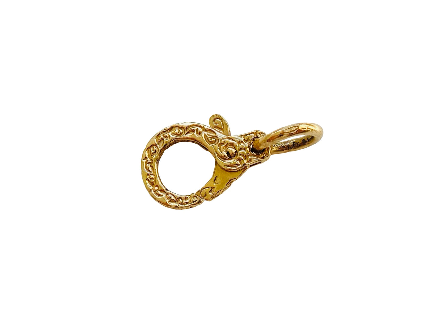 9ct Gold Ornate Lobster Clasp
