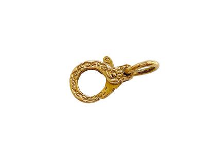 9ct Gold Ornate Lobster Clasp
