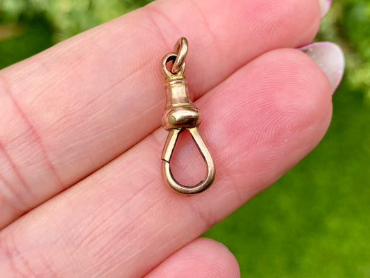 Antique 9ct Gold Dog Clasp
