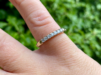 9ct Gold Diamond Flip Ring