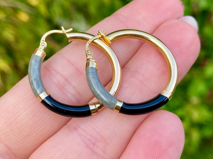 9ct Gold Hoop Earrings