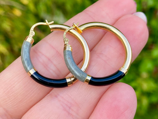 9ct Gold Hoop Earrings