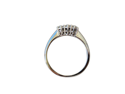 18ct Gold Three-Stone Diamond Ring