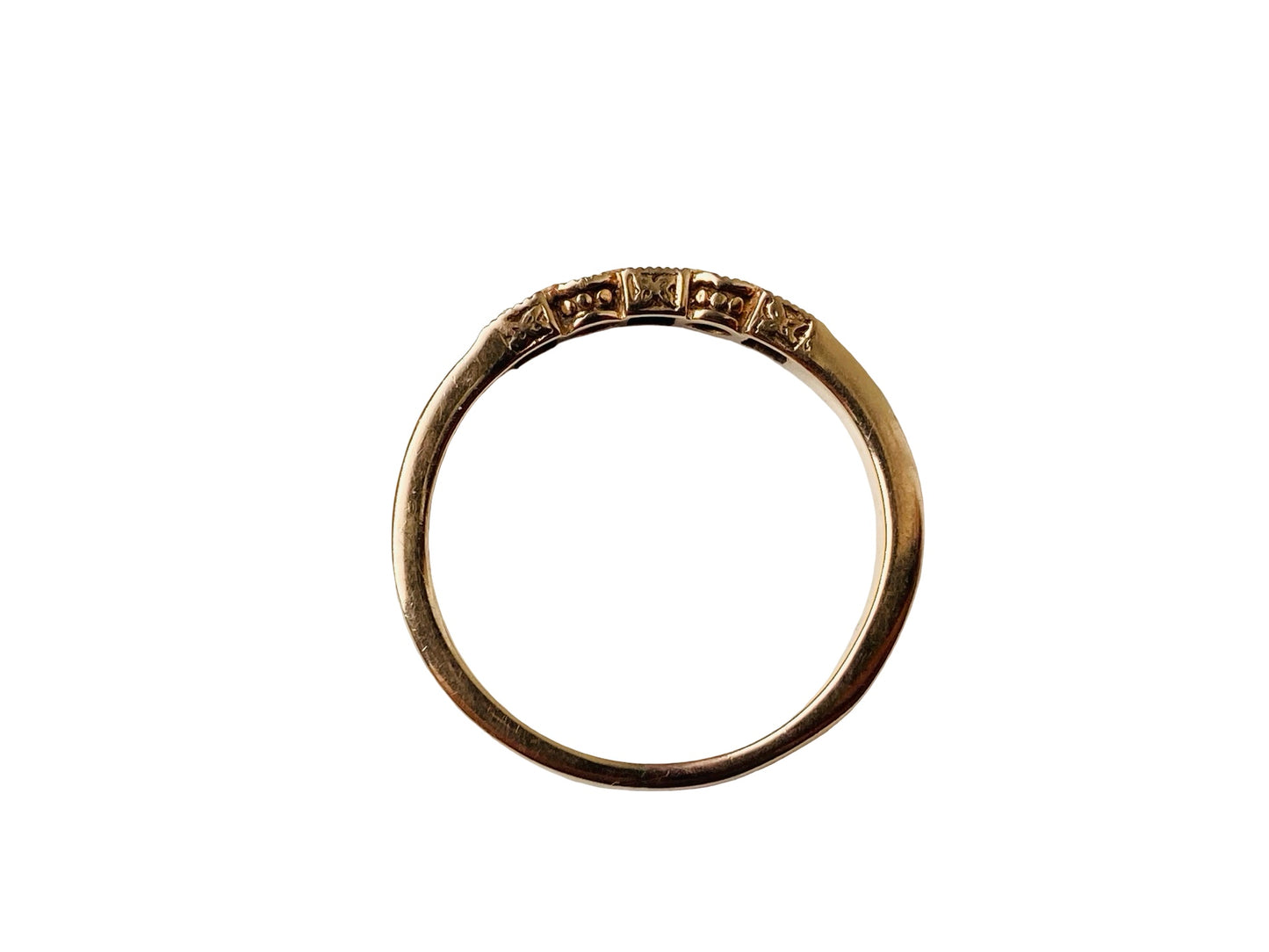 9ct Gold Emerald Ring