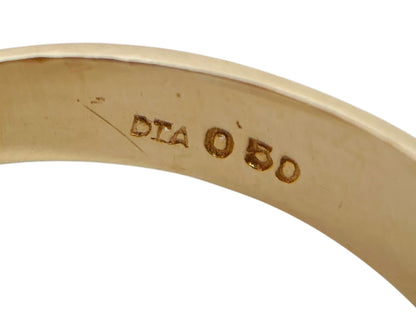 9ct Gold 0.50ct Diamond  Ring