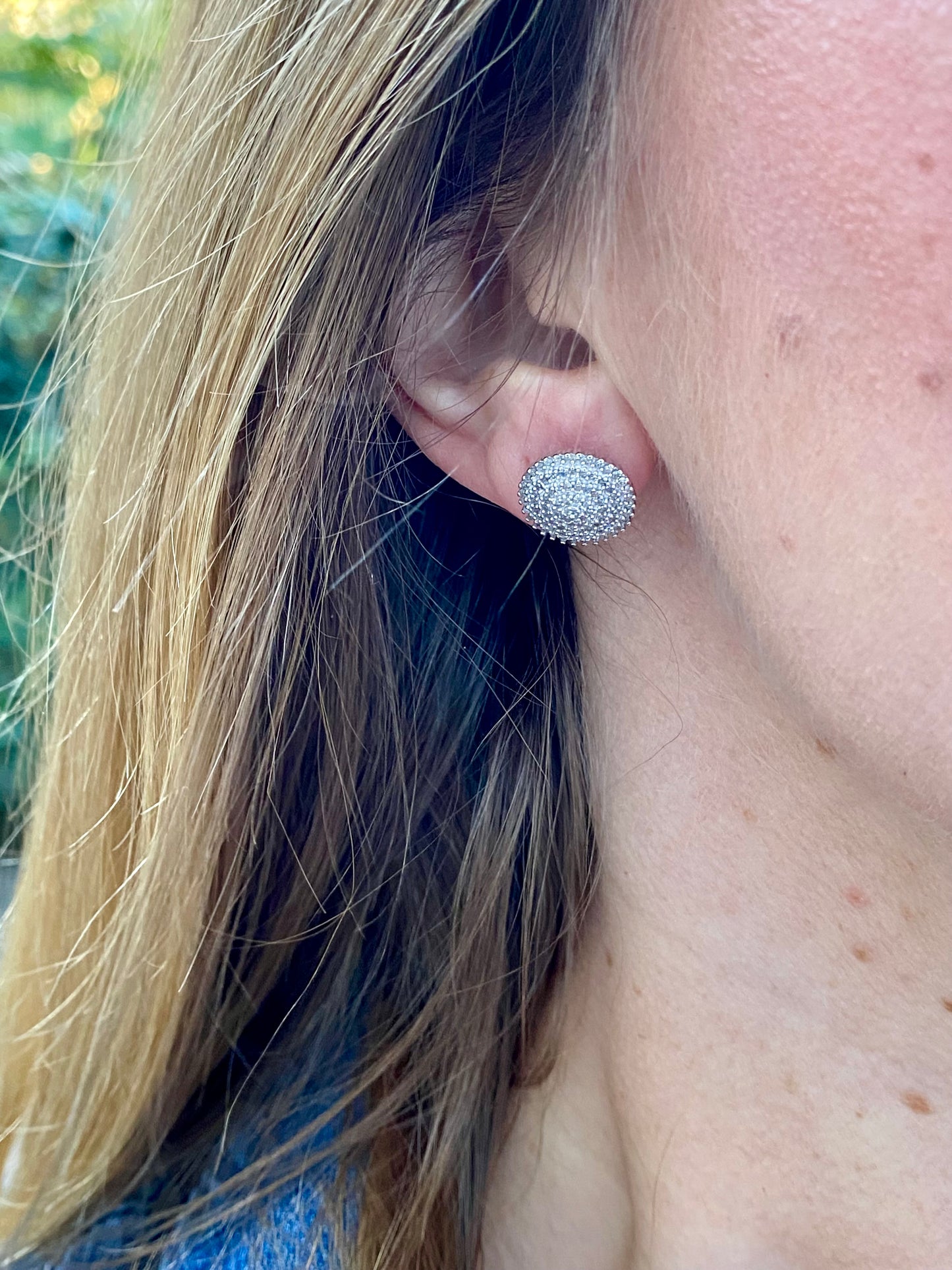 9ct Gold Diamond Earrings