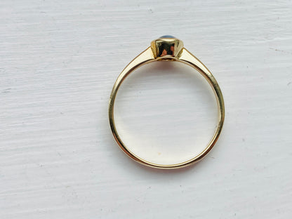 9ct Gold Cats Eye Ring