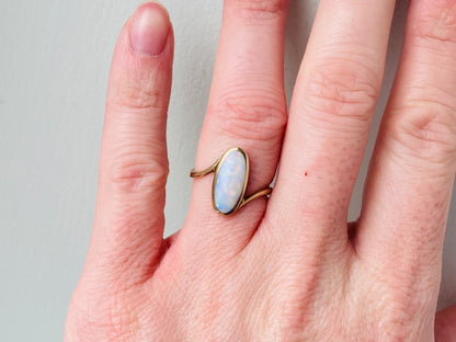 Vintage 9ct Gold Opal Ring