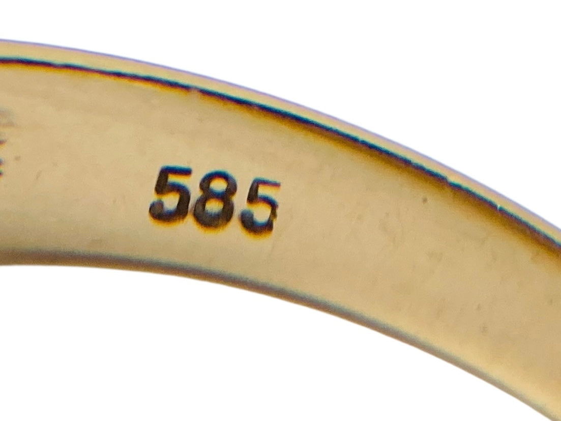 14ct Gold Diamond Ring