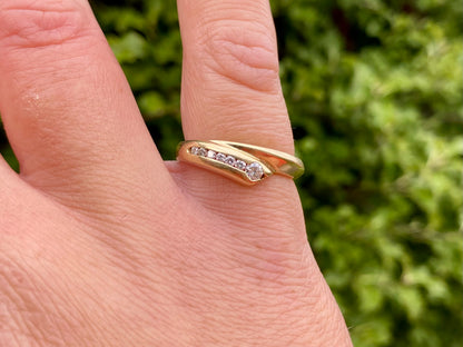 14ct Gold Diamond Ring