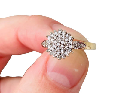 9ct Gold 0.25ct Diamond Ring