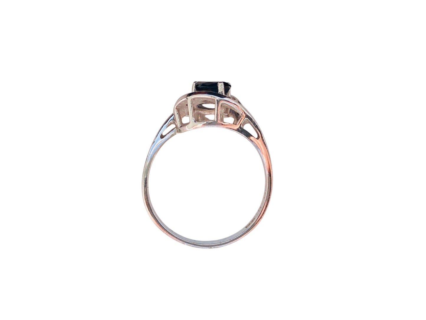 14ct Gold Sapphire & Diamond Ring
